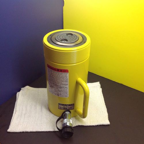 Enerpac rc756 hydraulic cylinder,75 tons,6-1/8&#034; stroke made in usa.   nice! for sale