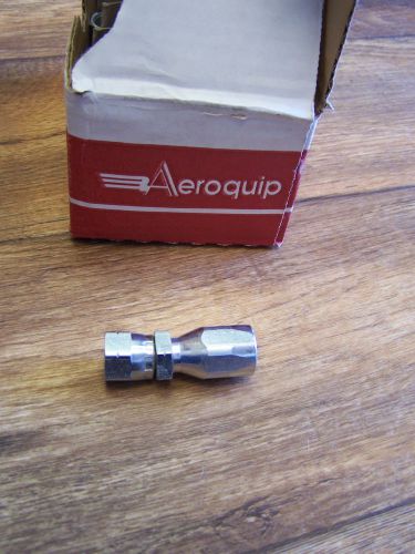 20 new eaton aeroquip hydraulic hose fittings # 4401-6s sae,straight,5/8-18 for sale