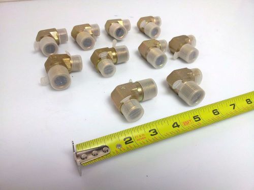 Lot of 10  parker # 7 90 degree elbow 1/2&#039;&#039; fitting with o-ring for sale