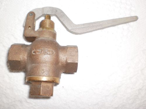 Kingston 400 wog lever operated flow control valve 1/2&#034; for sale