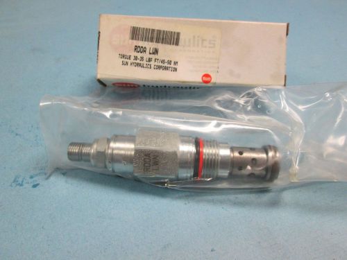 Sun hydraulics rdda-lwn valve cartridge   new!! for sale