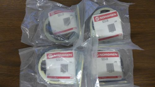Lot of (4) norgren 5203-06 air regulator wall mounting bracket kit for sale
