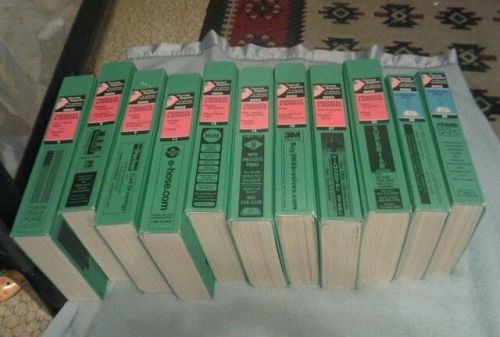 2002 Thomas Register Of American Manufacturers lot of 11