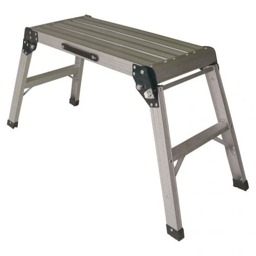 Folding aluminum platform — 330-lb. capacity - new!! for sale