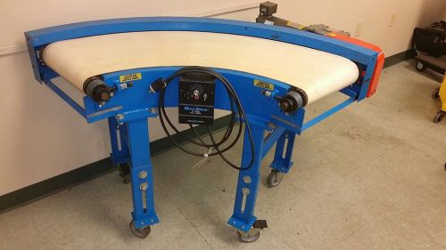 Jantech 90 degree belted conveyor for sale