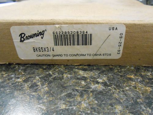 BROWNING BK65X3/4 SINGLE GROOVE BELT PULLEY