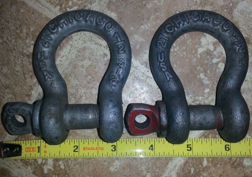 (2) Chicago 2t clevis