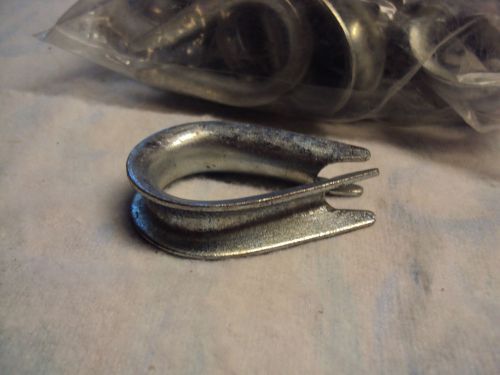 LOT OF 2 BAG  . THIMBLE FOR WIRE ROPE -4FA61 , SIDE:3/8