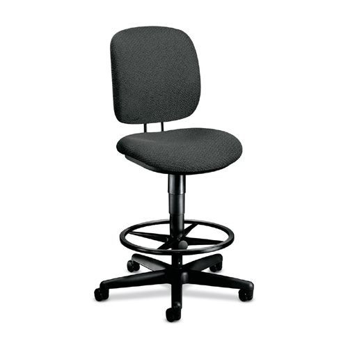 The hon company 5905ab12t swivel pneumatic task stool 26-3/4inx30inx49-3/4in gra for sale