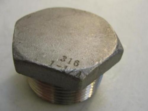 25559 old-stock, t9 460576 steel plug, 1-1/4&#034; npt for sale