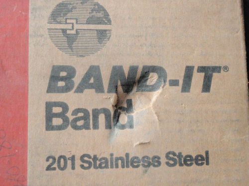 BAND-IT 3/4&#034; 201 STAINLESS STEEL STRAPPING/BANDING MATERIAL C206 EDP 13206