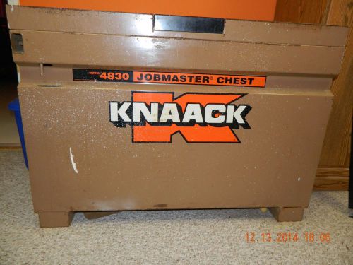 Knaack Jobmaster Jobsite Tool Storage Chest 48X30X34..Model 4830..Big Boy!