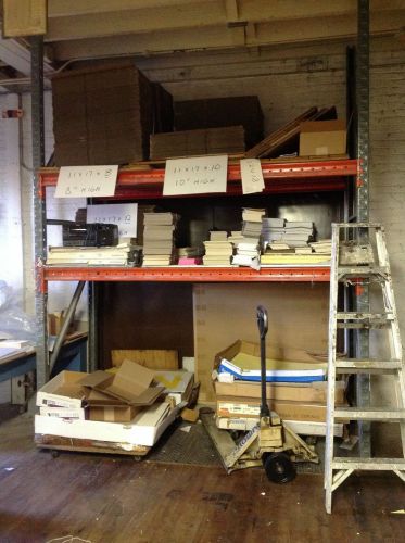 Industrial shelving- extremely heavy duty pallet racks- commerical storage steel for sale