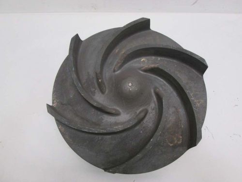 NEW GOULDS 056185G14A 14IN OD IRON PUMP IMPELLER D407367