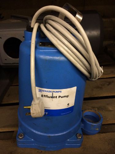 NEW Goulds WE0512H(3885) Submersible Effuent Pump 1/2HP
