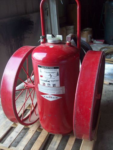 Amerex wheeled dry chemical fire extinguishers model 492 350 lbs for sale