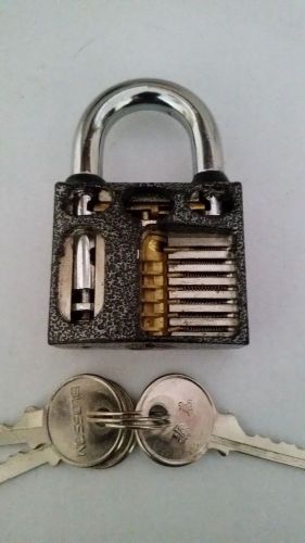 Cutaway pin-tumber padlock practice/training padlock for sale