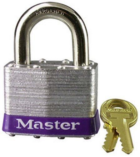 Master lock maximum security keyed padlock - steel body - silver (5d) for sale