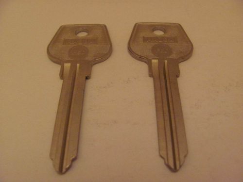 2 - MAZDA - &#034;ESP&#034; Nickel Plated &#034;Double Sided&#034; Key BLANKS - (FC6 / X5 / MZ5)