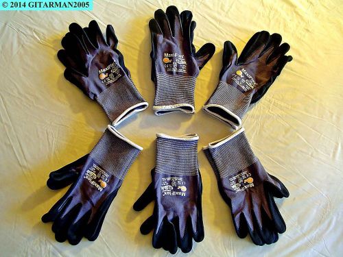 ATG G-TEK MAXIFLEX NITRILE-COATED ULTIMATE GLOVES- 6 PAIR SMALL - FREE DOM. S&amp;H!
