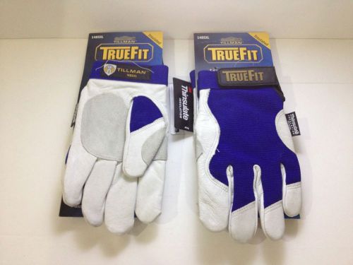 New truefit tillman 1485xl 3m thinsulate insulated gloves top grain pigskin for sale