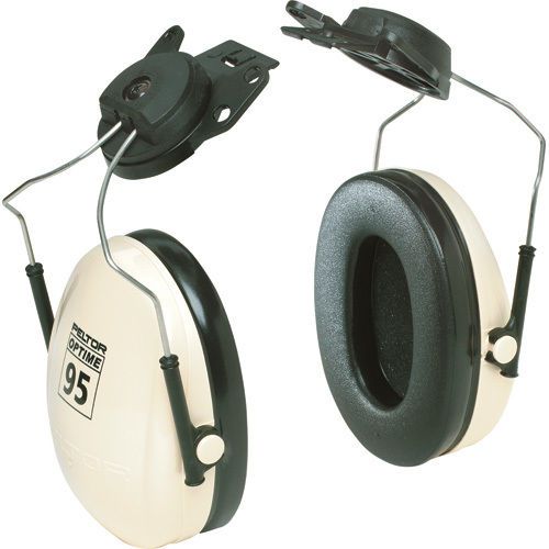 3m h6p3e/v peltor optime 95 cap-mount earmuffs, hearing conservation - each for sale