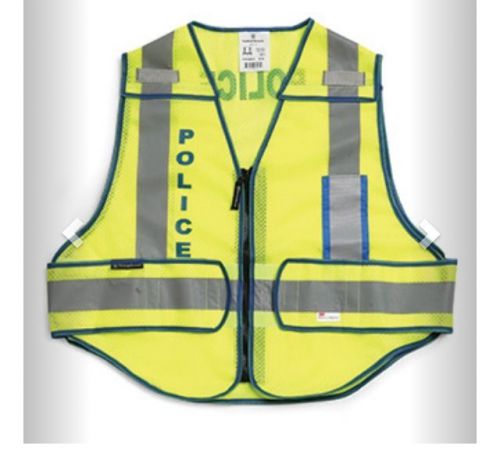 Smith &amp; wesson police logo high visibility safety vest for sale