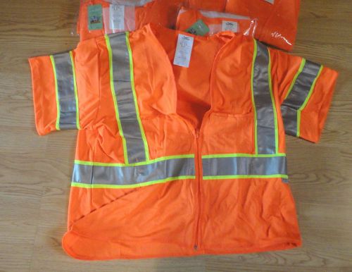 Condor safety orange hi-vis vest, large, cooldry, work, jogging,  motorcycle for sale