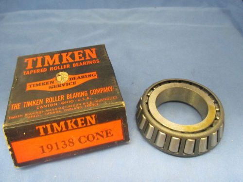 Timken Bearing Cone 19138  new