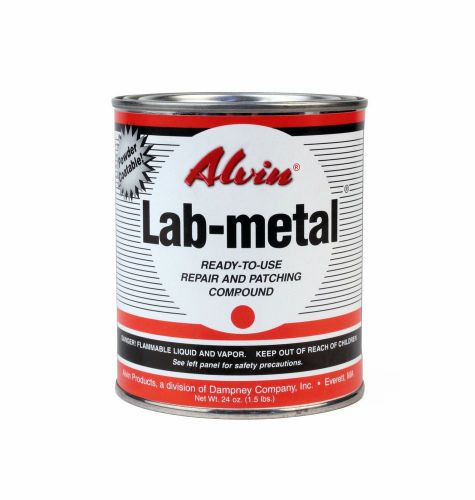 Alvin 24 oz lab metal durable repair putty, dent filler &amp; patching epoxy for sale