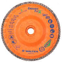 Walter 06F458 4-1/2X5/8-11 Enduro-Flex Stainless Discs One-Step 80 Grit |Pkg.10