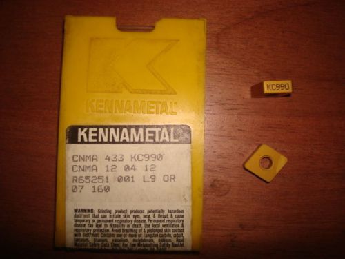 kennametal cnma 433 kc990 carbide inserts 10ct