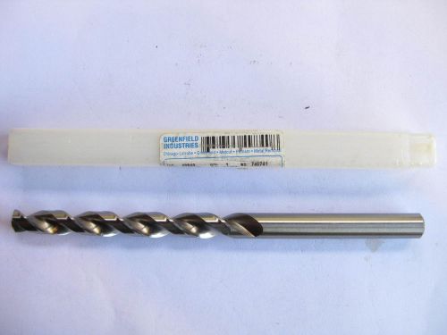 NEW GREENFIELD 31/64 NEW WIDE LAND PARABOLIC TAPER LENGTH DRILL