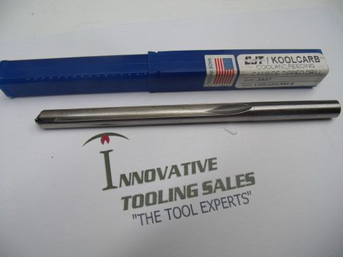 10mm .3973 Dia Jobber Length TCT Drill SFCLT Bright Koolcarb Brand 1pc