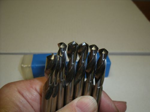 (.2913) 7.4mm Cobalt Drill Screw Machine Length 30MM X 70MM OAL - 7 pc - D11