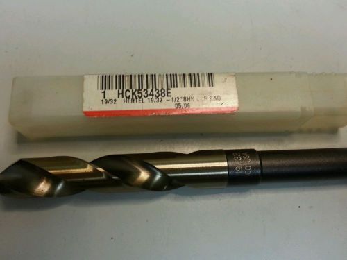 Silver &amp; deming 19/32&#034; cobalt drill for sale
