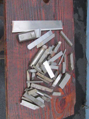 Machinist Lathe Cutting HSS Tool Bits Assorted Lot 40 Pc MO-MAX,EMPIRE,ARMSTRONG