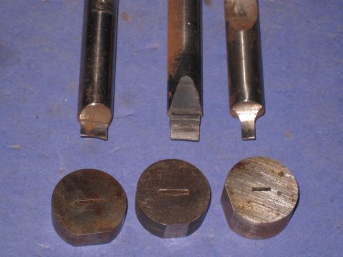 3 PUNCH and DIE slotted shaped 6U