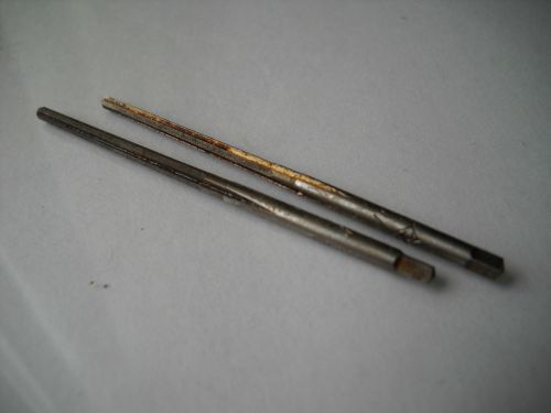 Cleveland twist drill taper pin reamer size 6/0 (set of 2) nos condition for sale
