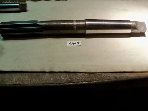 (#4945) used machinist usa made 1-1/4 inch mt shank reamer for sale