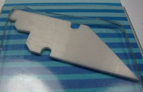 SHAVIV Ceramic Deburring Knife Blade 2-1/8&#034; OAL Double Sided 3BQ10 [1886]