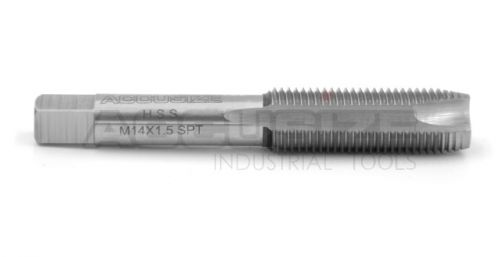M14 x 1.5 metric hss spiral point tap, ansi, ground, 3 flute, d6, #spt-14m-150 for sale