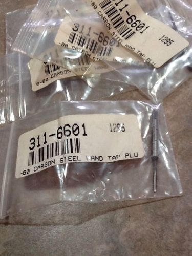 0-80 UNF Carbon Steel Hand Tap - 331-6601 - New