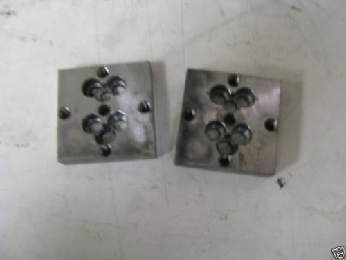 EDM pallets - 50mm x 50mm x 10 mm - 4 threaded holes