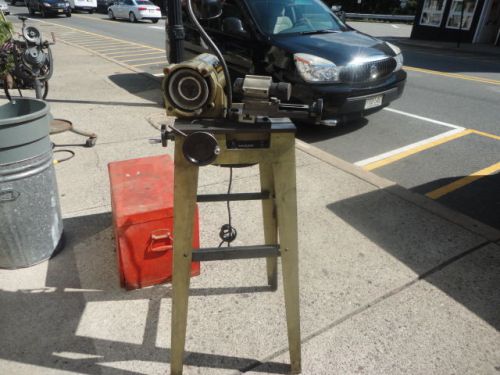Machinist tools lathe mill darex tool / drill grinder on stand for sale
