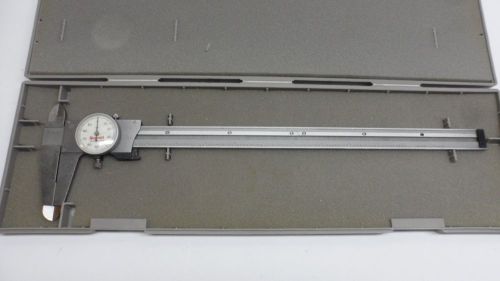 Starrett  12&#034;  dial calipers reads .001 no. 120  c for sale