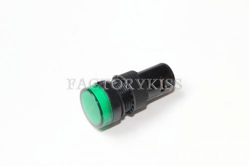 10 Pcs LED Indicator Signal Light AD 16-16C 110V 16mm Green FKS