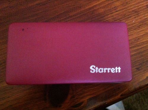 Starrett Indicator Dial Test Last Word