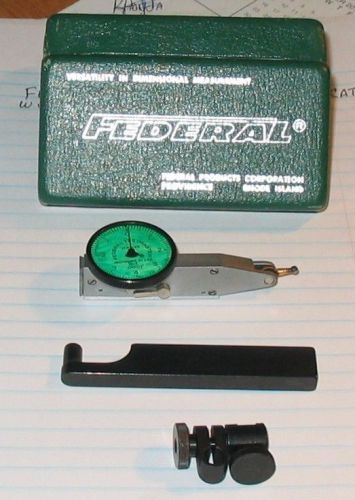 FEDERAL TESTMASTER DIAL INDICATIOR,WITH METAL CASE