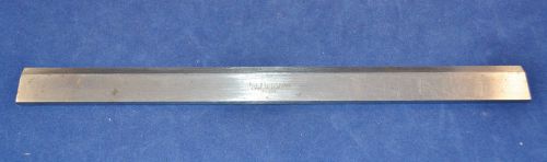 Vintage starrett no. 385 straight edge - 12&#034; - steel bevel edge for sale